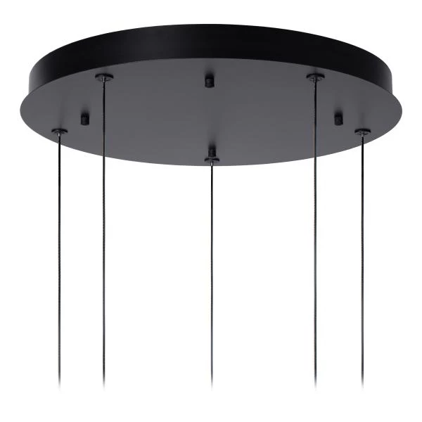Lucide Premium GISELA - Lámpara colgante - Ø 48 cm - LED Regul. - 5x3,8W 2700K - Ámbar - detalle 3